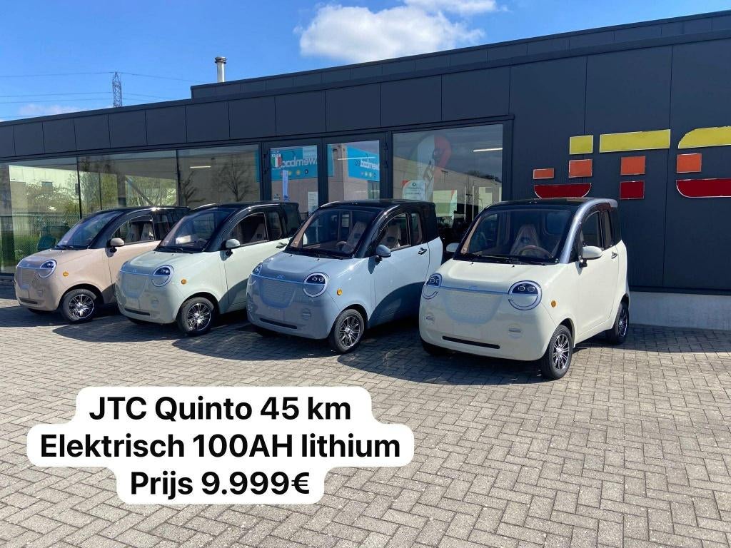 nieuwe elektrische brommobielen JTC in 25km en 45km va 6750€, Diversen, Brommobielen en Scootmobielen, Overige merken, Verzenden