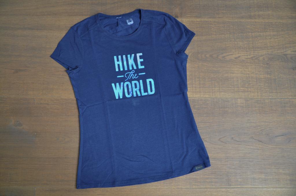 F75. T-shirt pour dame de taille S, Blauw, Décathlon, Ophalen of Verzenden, Zo goed als nieuw