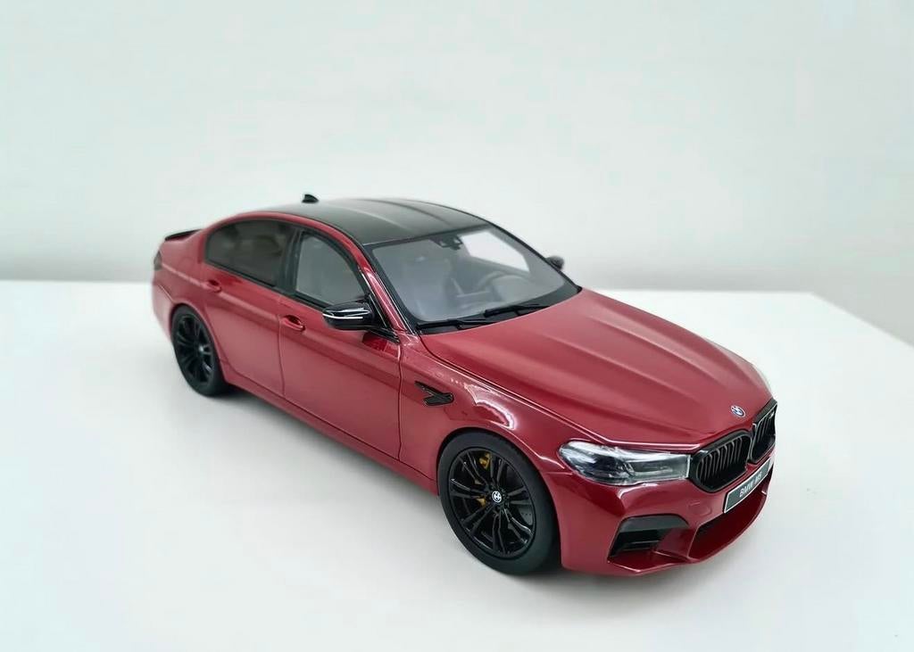GT Spirit BMW M5 (F90) Competition Imola Red 1:18, Ophalen, Nieuw, Auto, Overige merken
