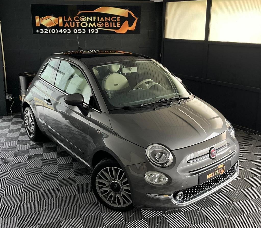 Fiat 500 1.2i Lounge 1e eigenaarsgarantie 12 maanden, Auto's, Fiat, Voorwielaandrijving, 4 zetels, 4 cilinders, Leder en Stof