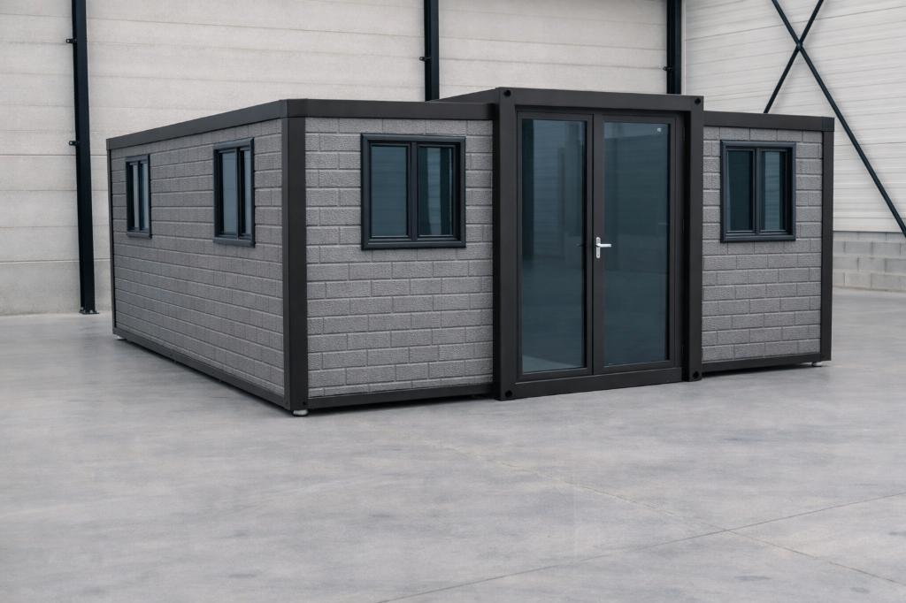 Tiny House Compleet met keuken, badkamer en slaapkamers!, Tuin en Terras, Tuinhuizen, Nieuw, Tuinhuis, Metaal, 500 cm of meer