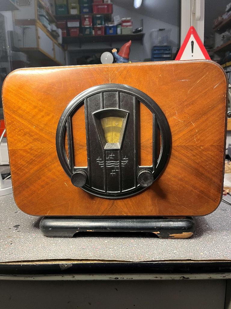 Oude Philips Radio 620 A, Antiek en Kunst, Ophalen