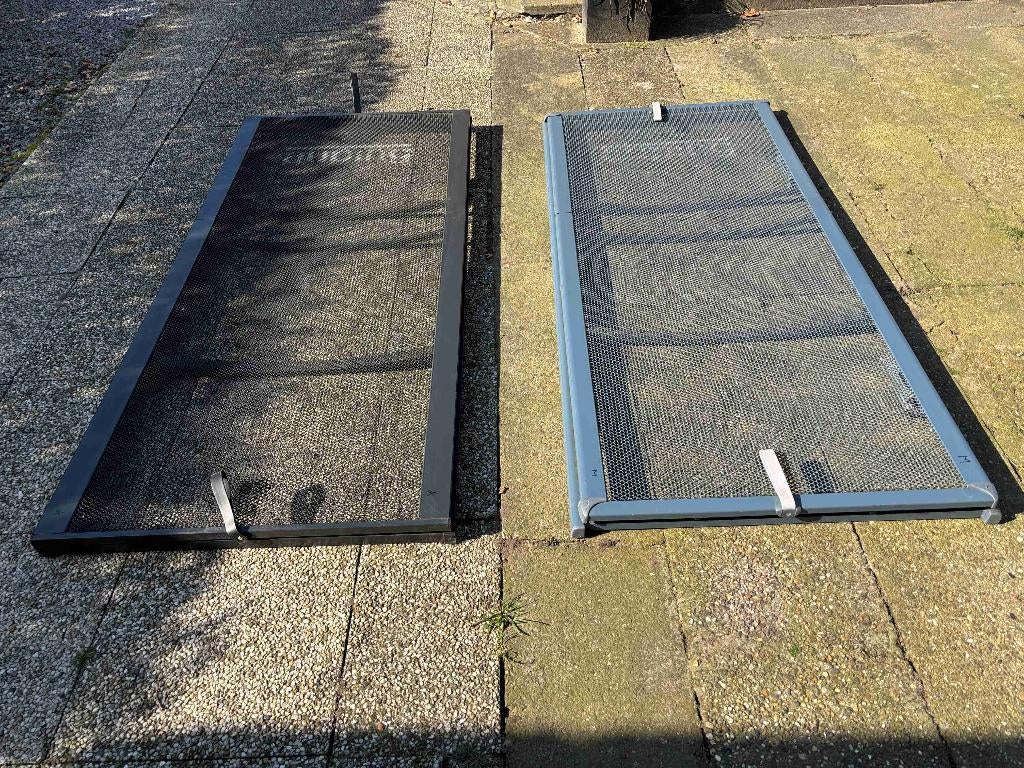 Auping hand verstelbare spiraal bodem (2x), Ophalen, Gebruikt, 90 cm, Bedbodem