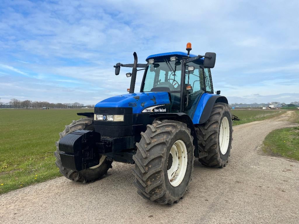 New Holland TM140 , 40KM/H , 2003, Zakelijke goederen, Landbouw | Tractoren, Ophalen, Gebruikt, Meer dan 10000, 120 tot 160 Pk