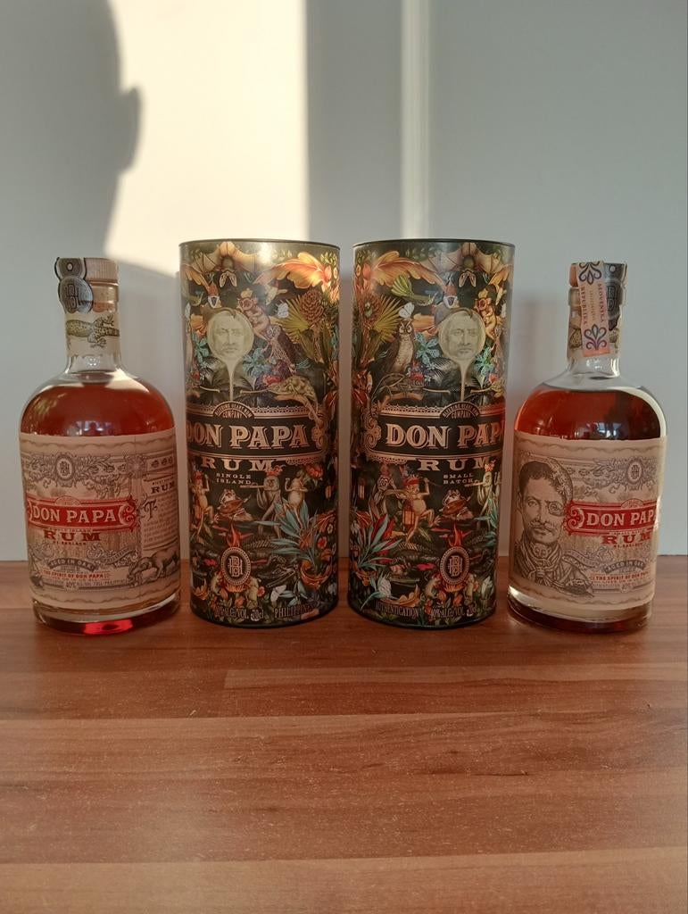 Pak van 2 flessen Don Papa