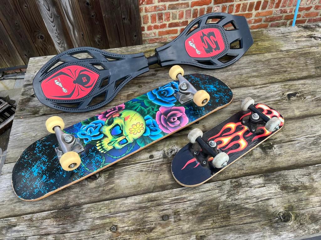 Waveboard / skateboard groot en klein, Sport en Fitness, Skateboarden, Ophalen, Gebruikt, Waveboard