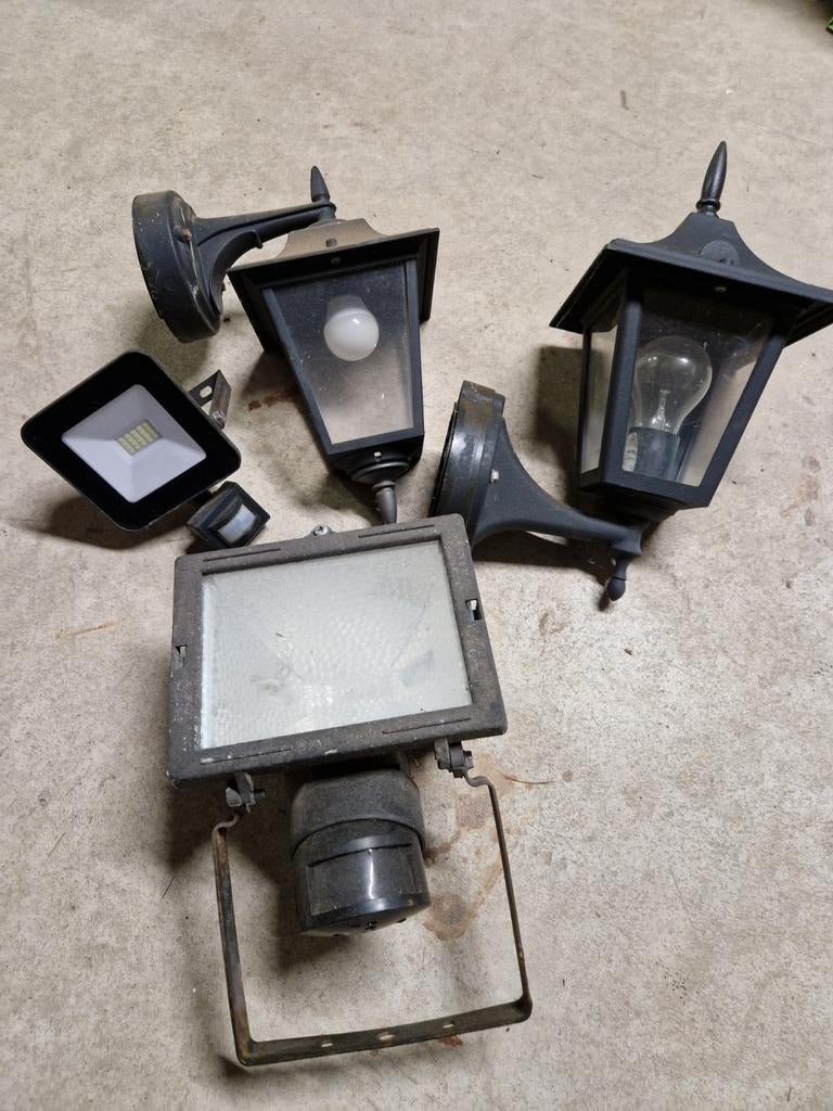 Spotlamp/lampenset voor buiten, Ophalen, Spots
