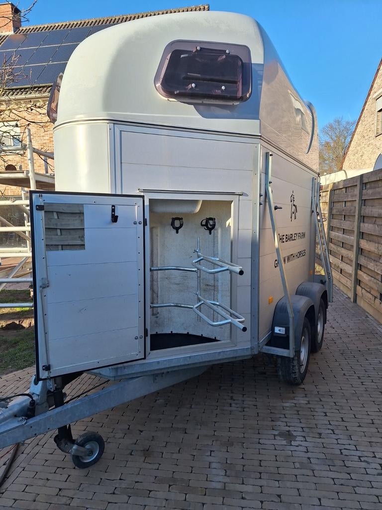 Alu paardentrailer 2 paards 2500 mtm, Dieren en Toebehoren, Ophalen, Aluminium