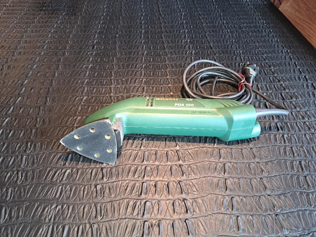 Ponceuse Delta Bosch PDA100, Bricolage & Construction, Outillage | Ponceuses, Enlèvement, Utilisé, Moins de 600 watts, Autres types