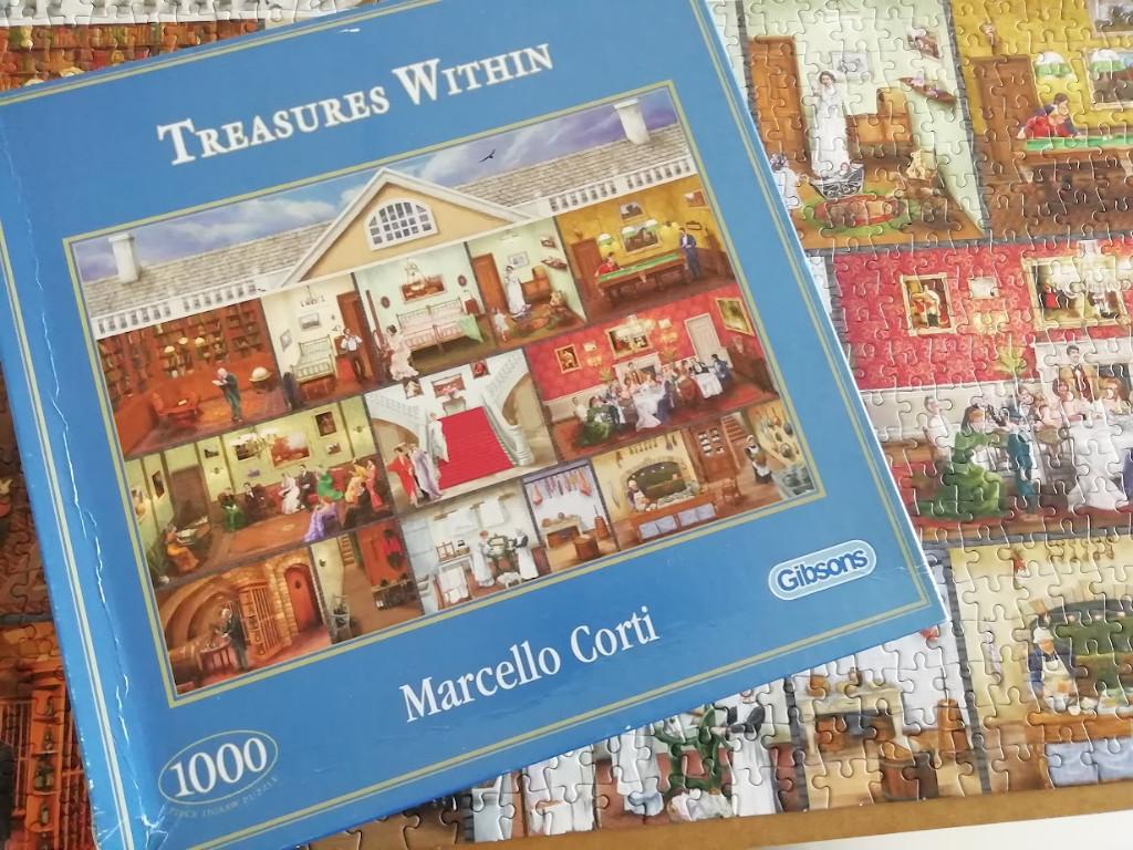 Gibsons puzzel / 1000 stukjes, Hobby en Vrije tijd, Denksport en Puzzels, Ophalen of Verzenden