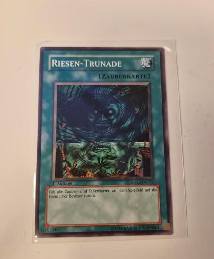 Yu-Gi-Oh! Riesen-Trunade Zauberkaart - SDRL-DE022, Ophalen of Verzenden, Nieuw