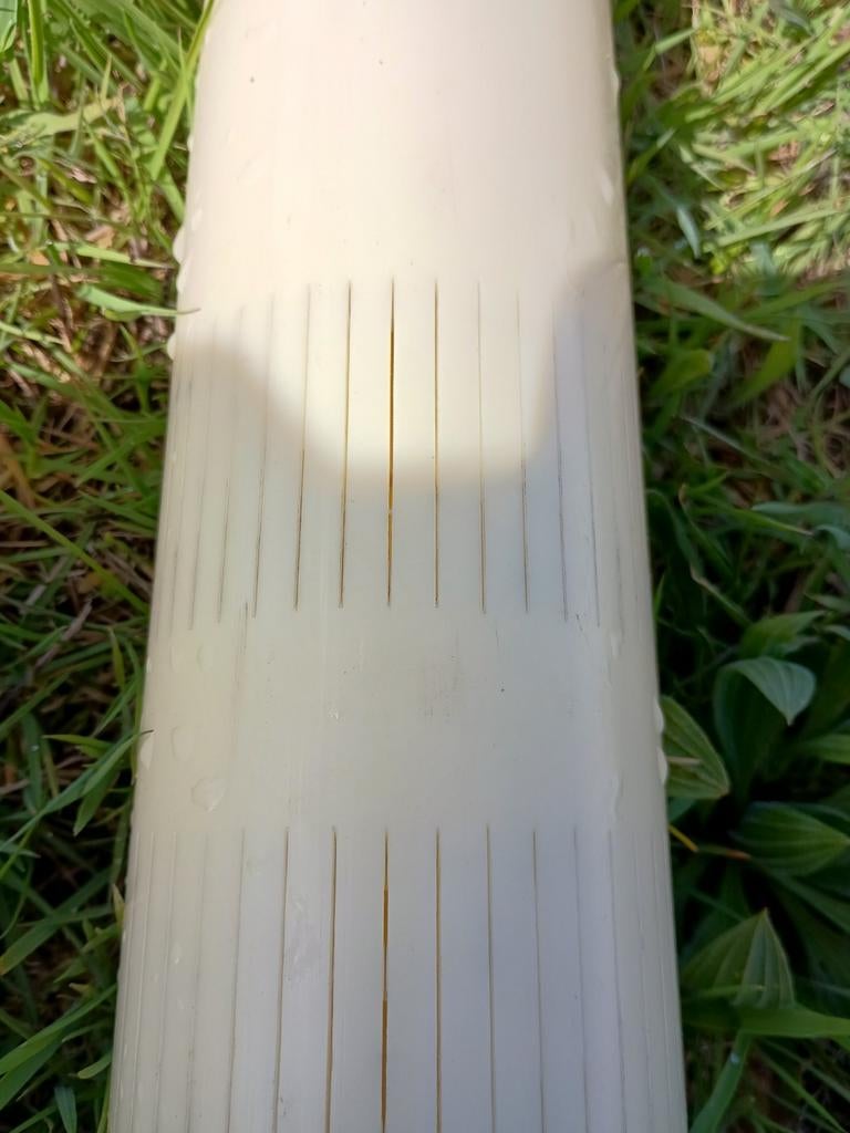 Filterbuis boorput, Ophalen