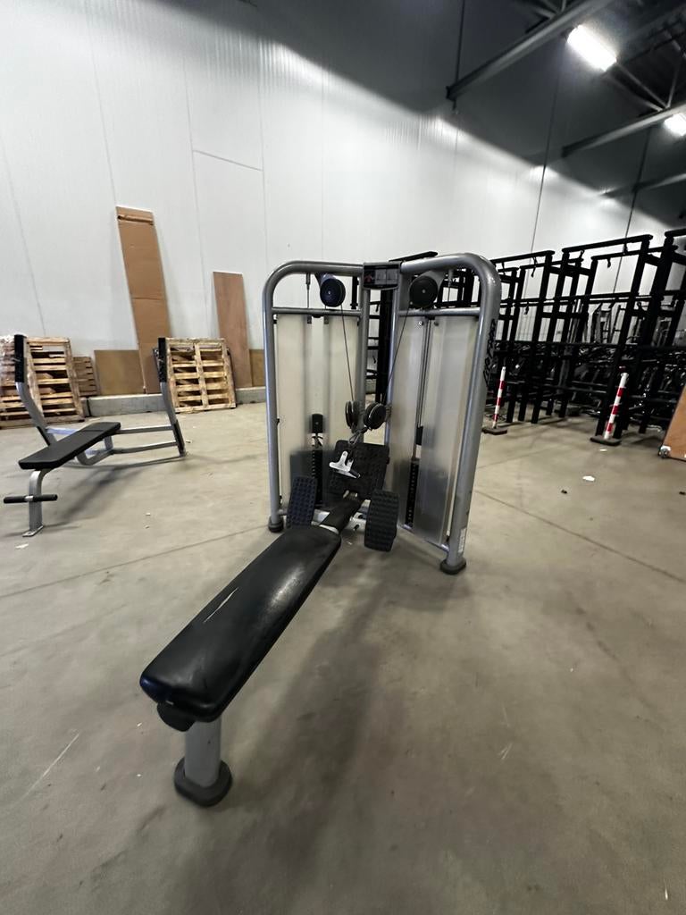 Life Fitness  Signature Dual Cable Dual Stack Seated Row, Enlèvement, Utilisé