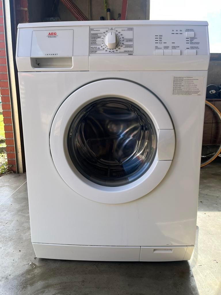Wasmachine AEG lavamat, Ophalen, Gebruikt, Handwasprogramma, Voorlader