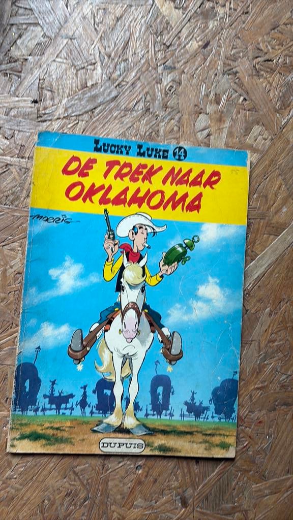 Lucky luke 14 de trek naar oklahoma, Eén stripboek, Ophalen, Gelezen