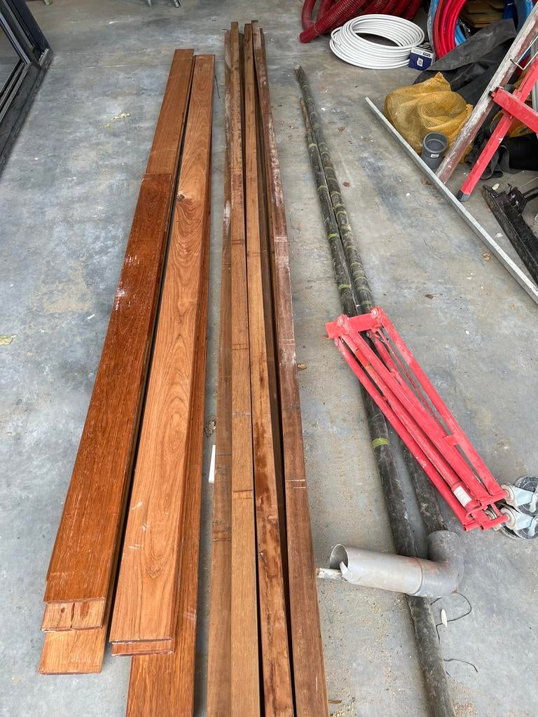 Hardhout cls, Ophalen, Zo goed als nieuw, Hardhout