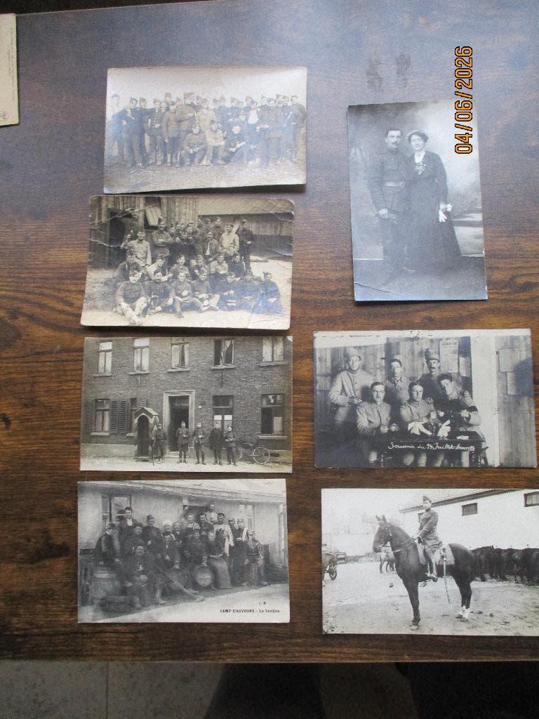 Lot Belgische militairen WO1, Verzamelen, Verzenden