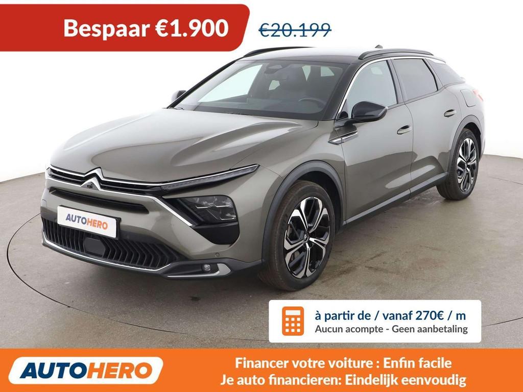 Citroën C5 X 1.6 Plug-in Hybrid Shine Pack (automatique), Autos, Citroën, Cuir, Argent ou Gris, Achat, Euro 6