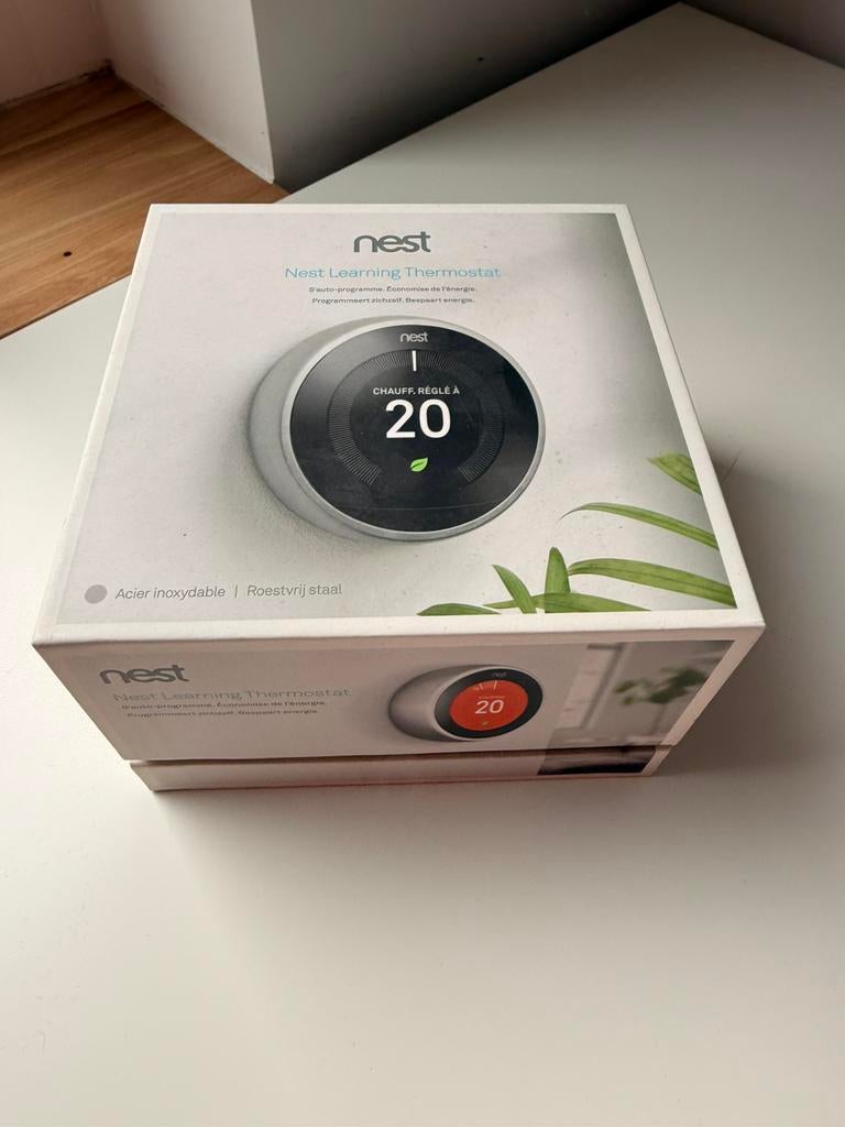 Nest Learning Thermostat 3rd generation, Doe-het-zelf en Bouw, Ophalen of Verzenden, Gebruikt