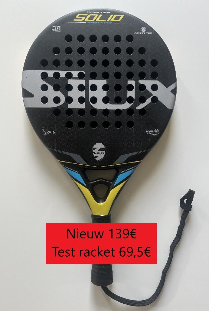 Siux Solid padel racket, Ophalen of Verzenden, Zo goed als nieuw, Padelracket