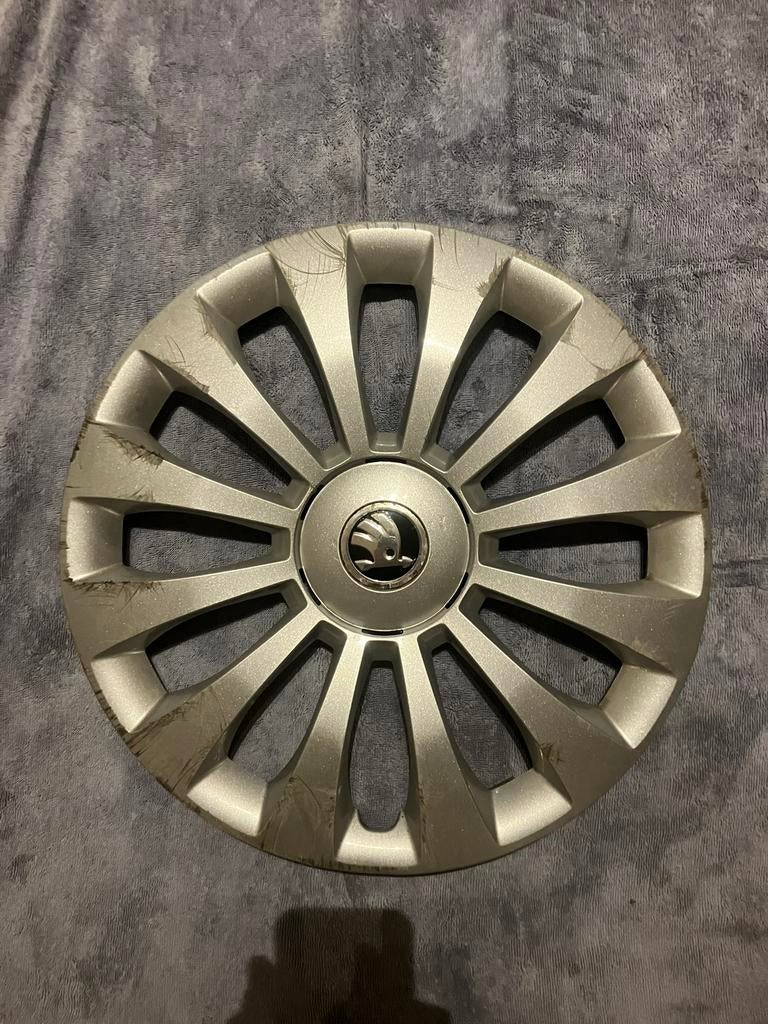 Skoda wieldoppen, Ophalen, Gebruikt