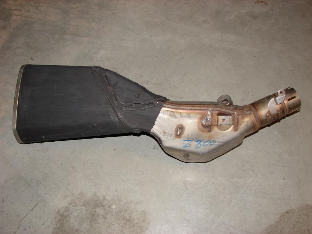 Kawasaki Z800 2013-2015 Silencieux origine état impec, Ophalen, Zo goed als nieuw