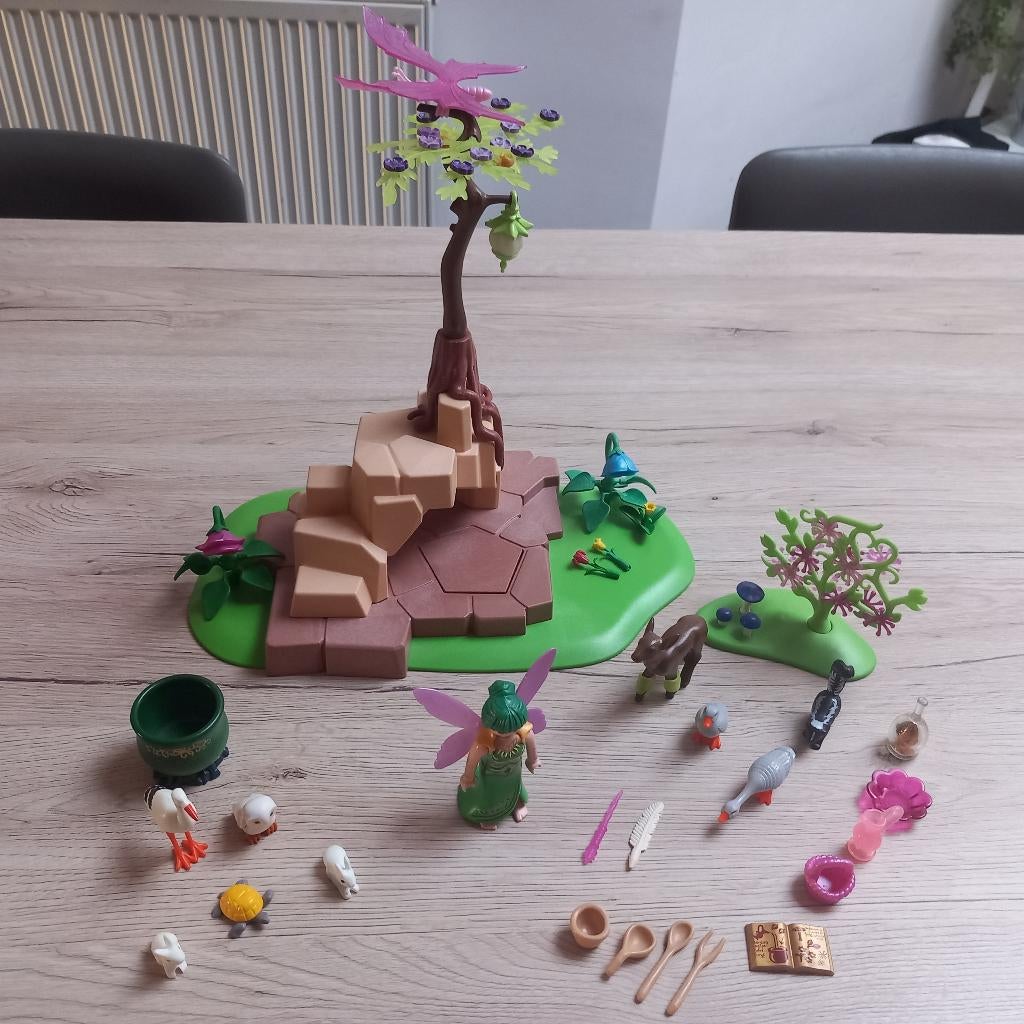 5447 Feeënfee Medtrine met Playmobil-dieren, Kinderen en Baby's, Speelgoed | Playmobil, Ophalen of Verzenden, Zo goed als nieuw