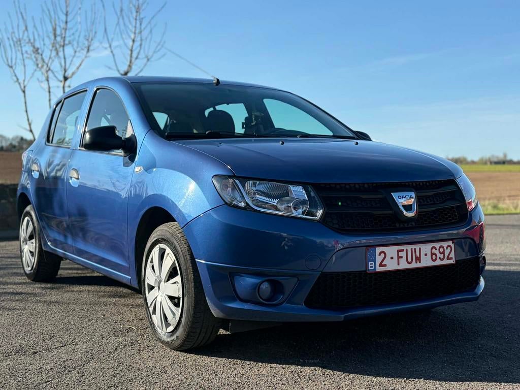 4999, Auto's, Dacia, Voorwielaandrijving, Euro 5, Stof, Blauw