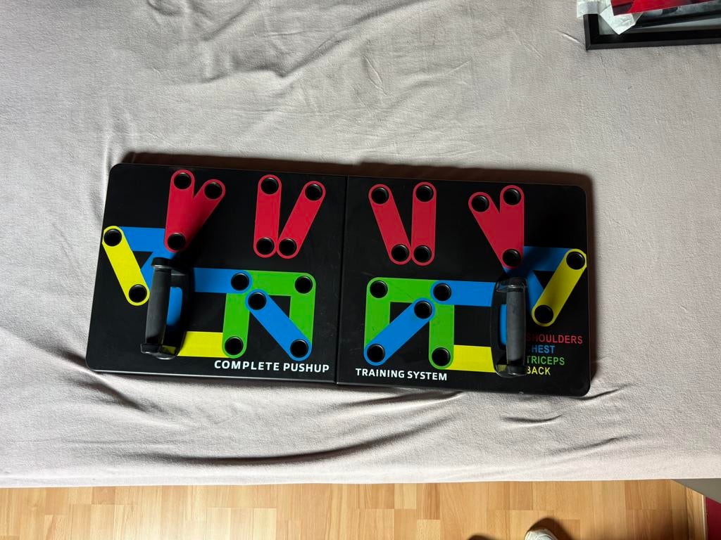 Push up bord, Sports & Fitness, Équipement de fitness, Enlèvement, Comme neuf, Barre de push-up