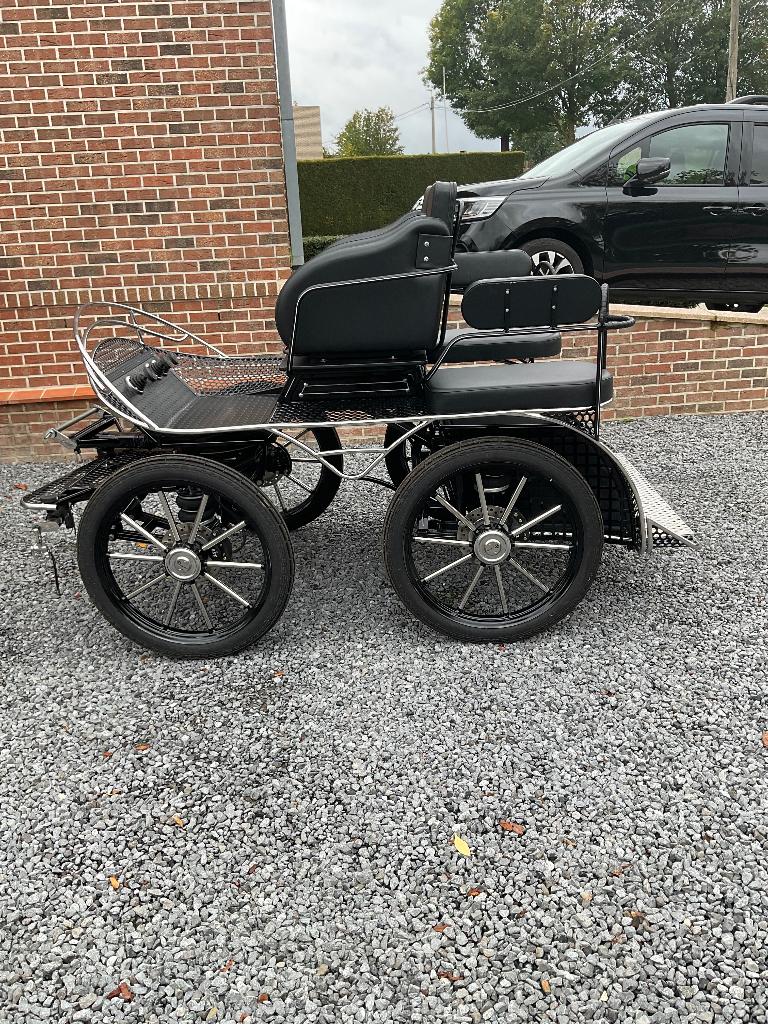 Koets, Animaux & Accessoires, Voitures & Carrosses, Comme neuf, Calèche marathon, Cheval ou Poney