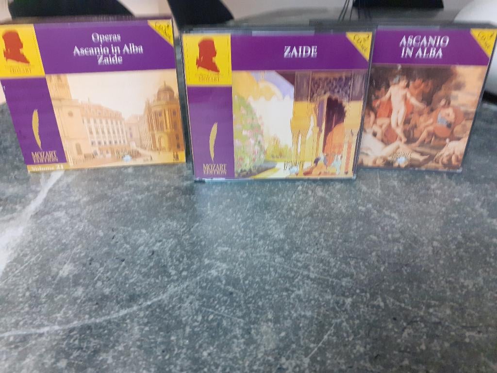 klassieke muziek 5 cd box Mozart Edition, Cd's en Dvd's, Cd Singles, Zo goed als nieuw, Klassiek, 6 singles of meer, Ophalen