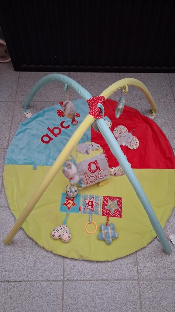 Speelmat baby Tiamo met kubus 16 cm, Kinderen en Baby's, Ophalen, Zo goed als nieuw