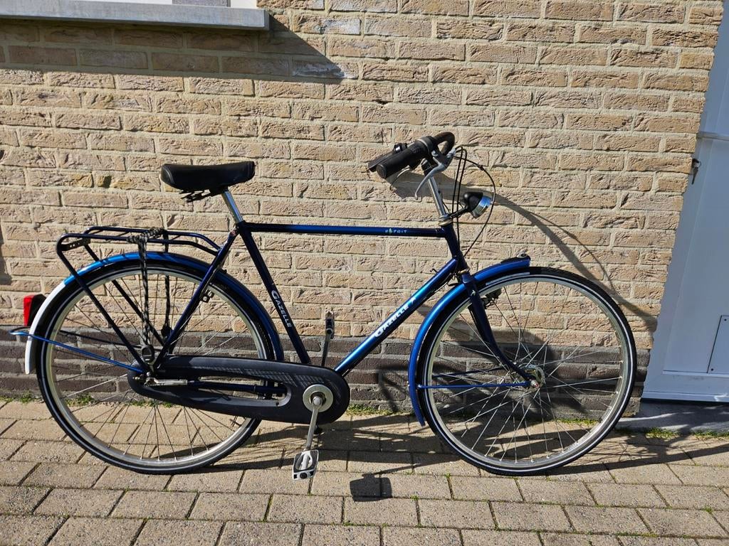 Studentenfiets stapfiets kotfiets, Fietsen en Brommers, Fietsen | Heren | Herenfietsen, Ophalen, Gebruikt, Gazelle, Versnellingen