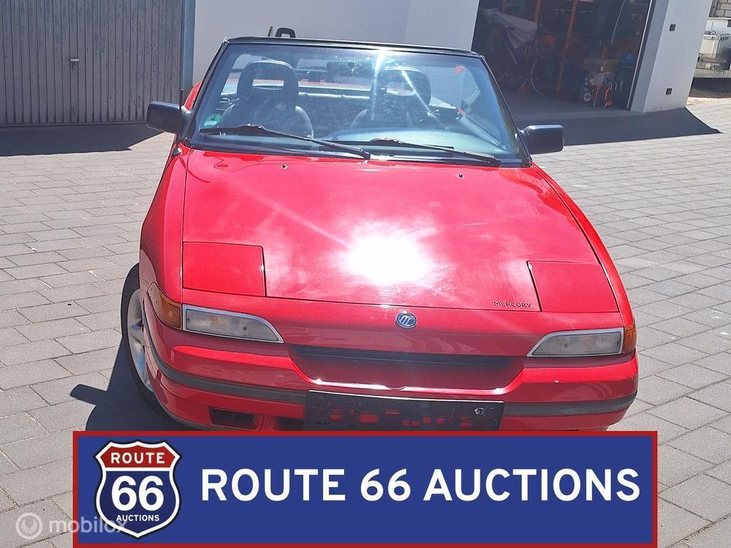 Mercury Capri | 1991 | Route 66 Auctions, Zwart, Bedrijf, Handgeschakeld, Overige carrosserie