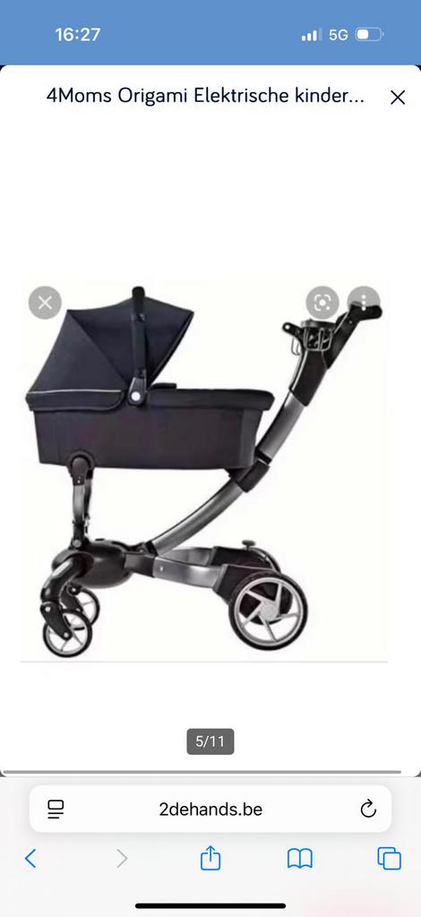 Kinder wagen, Ophalen, Zo goed als nieuw