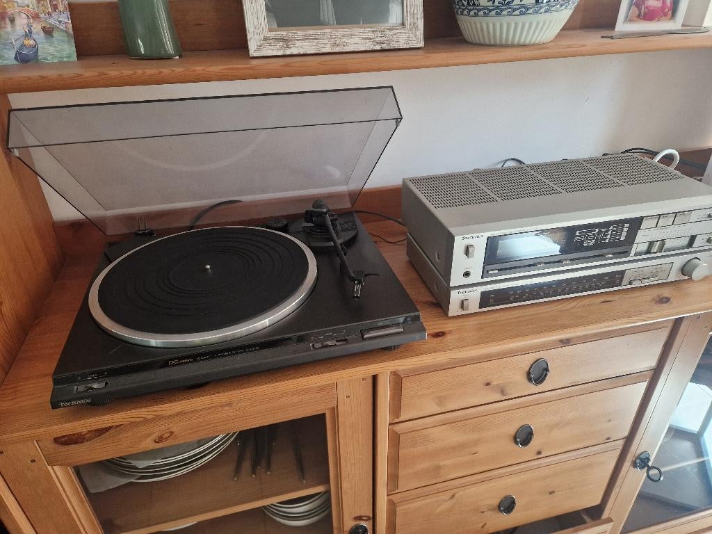 Platenspeler set technics, Audio, Tv en Foto, Stereoketens, Ophalen, Gebruikt, Tuner of Radio, Overige merken