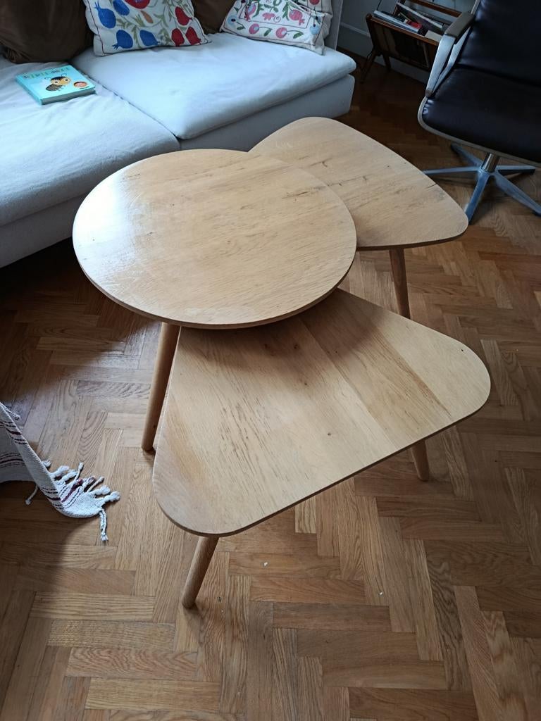 Houten salon tafel, Huis en Inrichting, Ophalen
