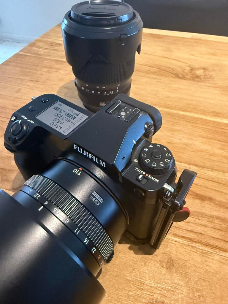 Fujifilm GFX50S ii met GF 32-64 f4 en GF 110 f2, Ophalen, Zo goed als nieuw, Zoom