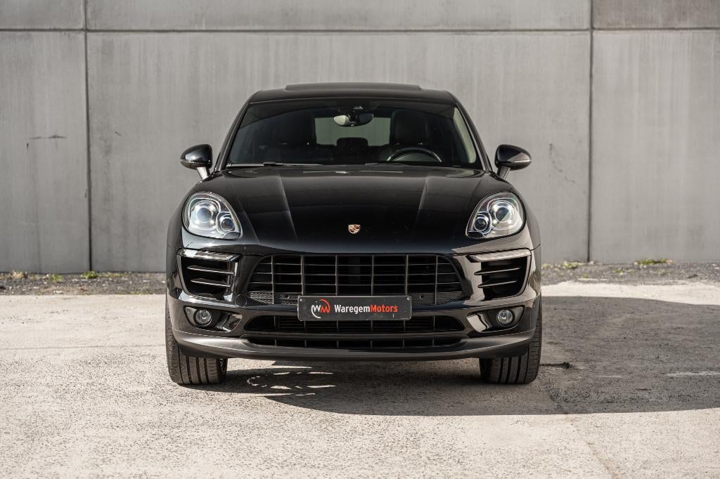Porsche Macan S/Panoroof-Full leather-21"Turbo Wheels-Camera, Auto's, Porsche, Automaat, Zwart, Leder, SUV of Terreinwagen