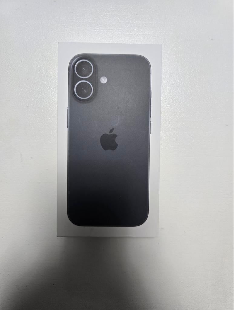 Iphone 17 256 gb zwart met factuur, Ophalen, Zwart, 256 GB