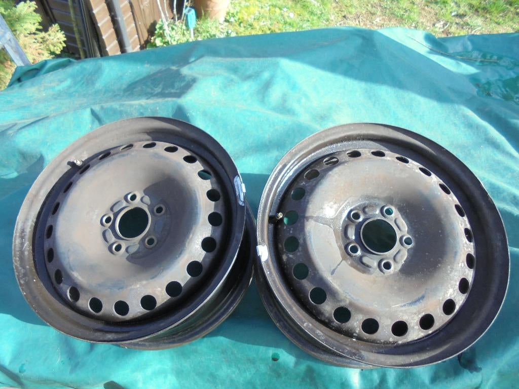 2 jantes métalliques de 17 pouces pour voitures Ford., Autos : Pièces & Accessoires, Enlèvement, Utilisé, Avant, Ford