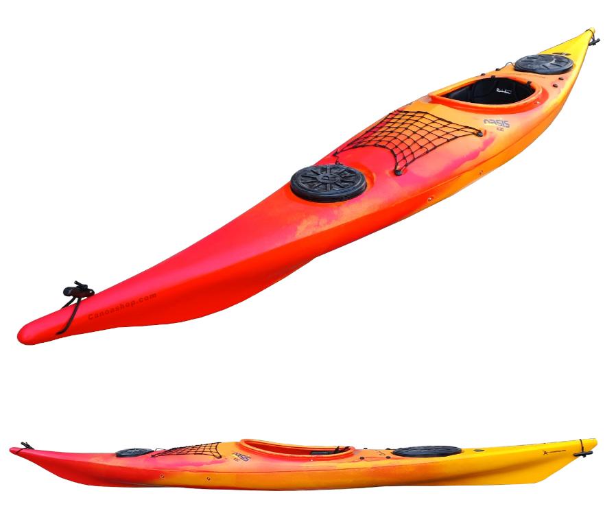 Kajak Rainbow Oasis 430 Luxe, Watersport en Boten, Kajaks, Ophalen, Zo goed als nieuw, 1-persoons