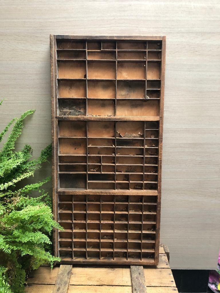 authentieke letterbak, Ophalen