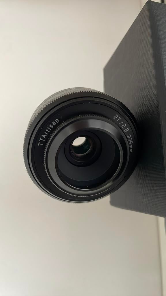 Tt Artisan 27 mm f/2.8 pour Fuji Fujifilm, Enlèvement ou Envoi, Lentille standard