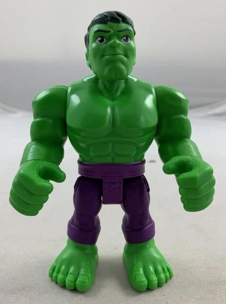 Playskool Marvel Super Hero Adventures Hulk Actionfigure, Verzamelen, Verzenden, Zo goed als nieuw