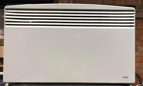 AEG elektrische convector, Enlèvement, Utilisé