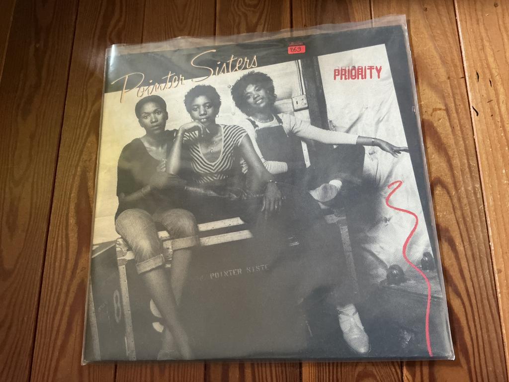LP Pointer Sisters - Priority, Ophalen of Verzenden, Gebruikt