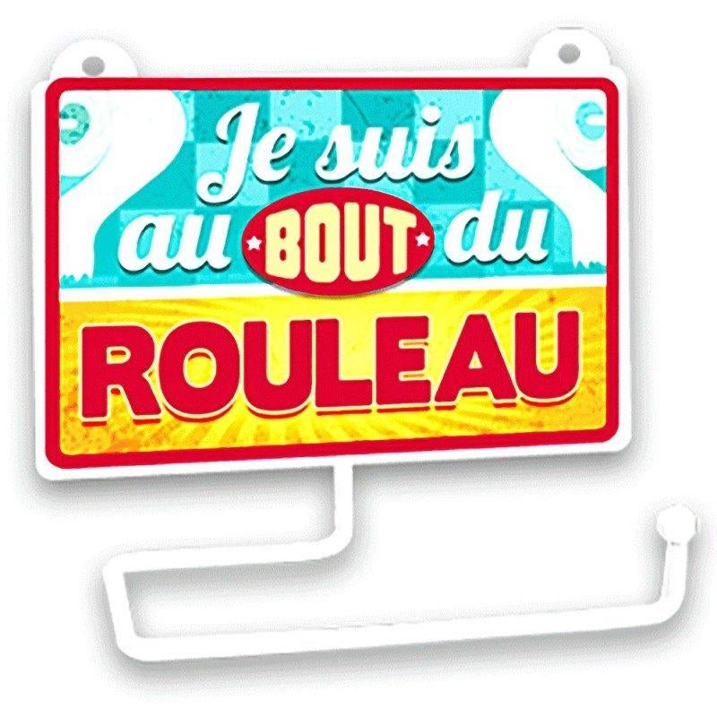 Dérouleur à papier toilettes humoristique "Bout Du Rouleau", Enlèvement ou Envoi, Neuf