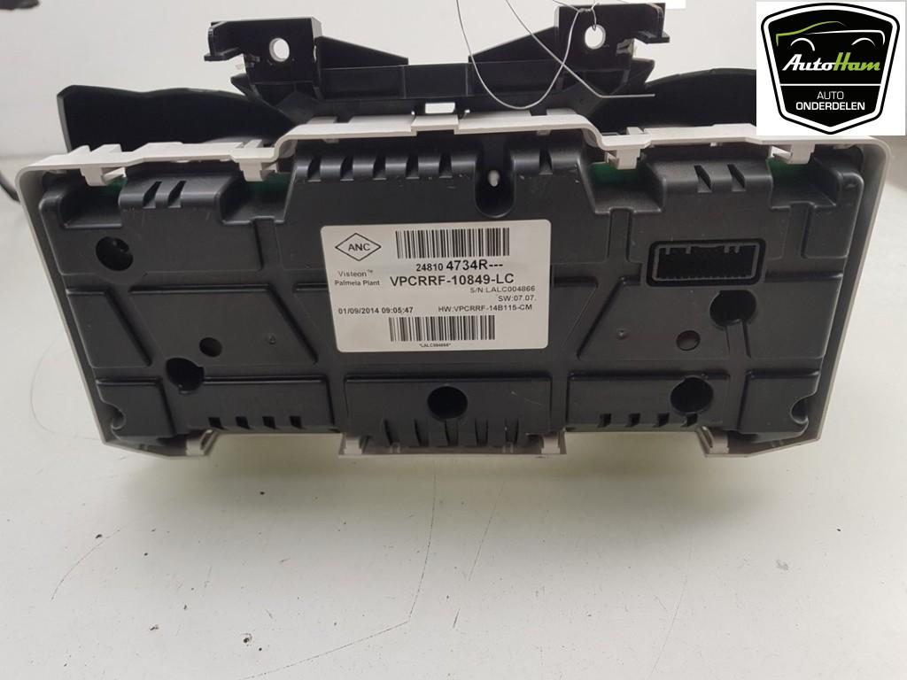 INSTRUMENTS DE BORD Renault Clio IV (5R) (01-2012/08-2021), Utilisé, Renault