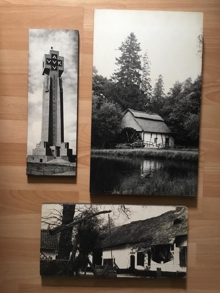 Fotokader Ijzertoren Diksmuide, Ophalen of Verzenden, Foto
